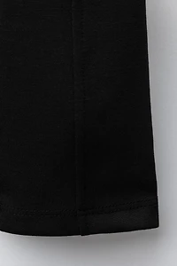 PONTE KNIT FLARE LEGGINGS