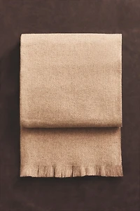 FRINGED BLANKET