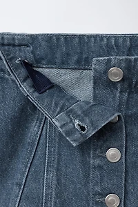 JUPE EN DENIM CEINTURE