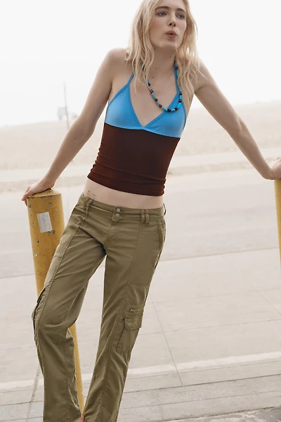 COMBINATION HALTER TOP