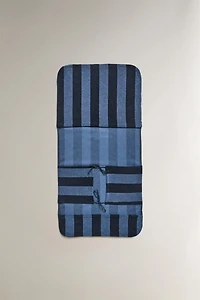 STRIPED BEACH TOWEL SEAT COVER