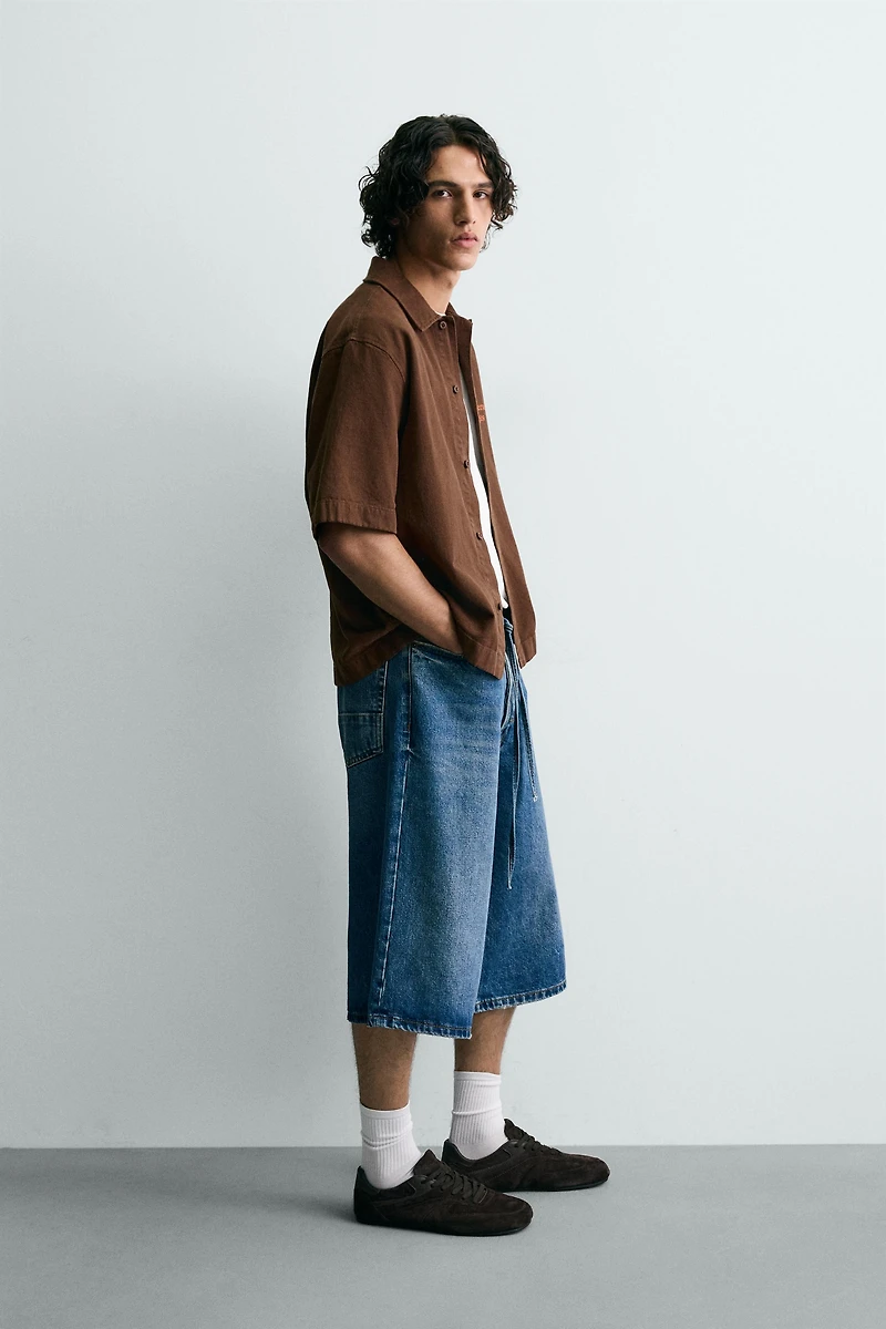 WASHED PRINTED SHIRT