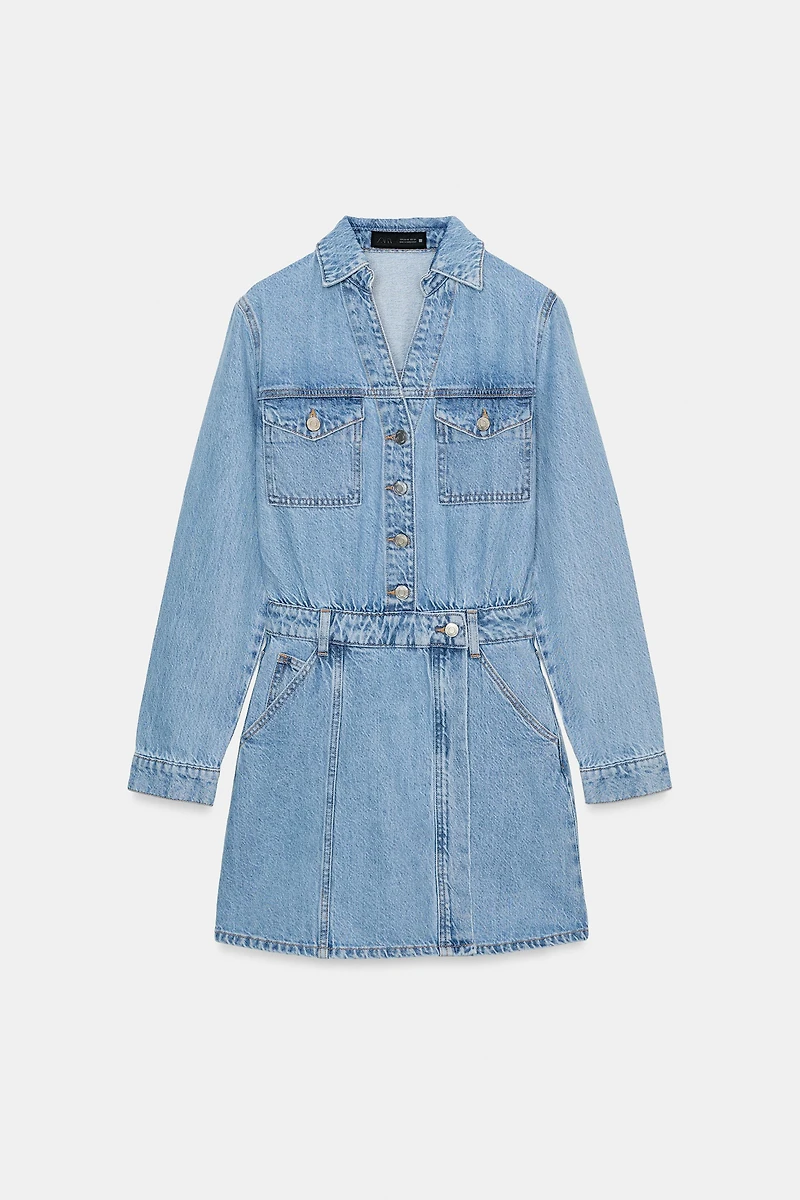Z1975 SHORT DENIM DRESS