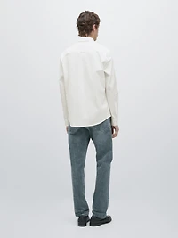 Regular fit 100% cotton shirt
