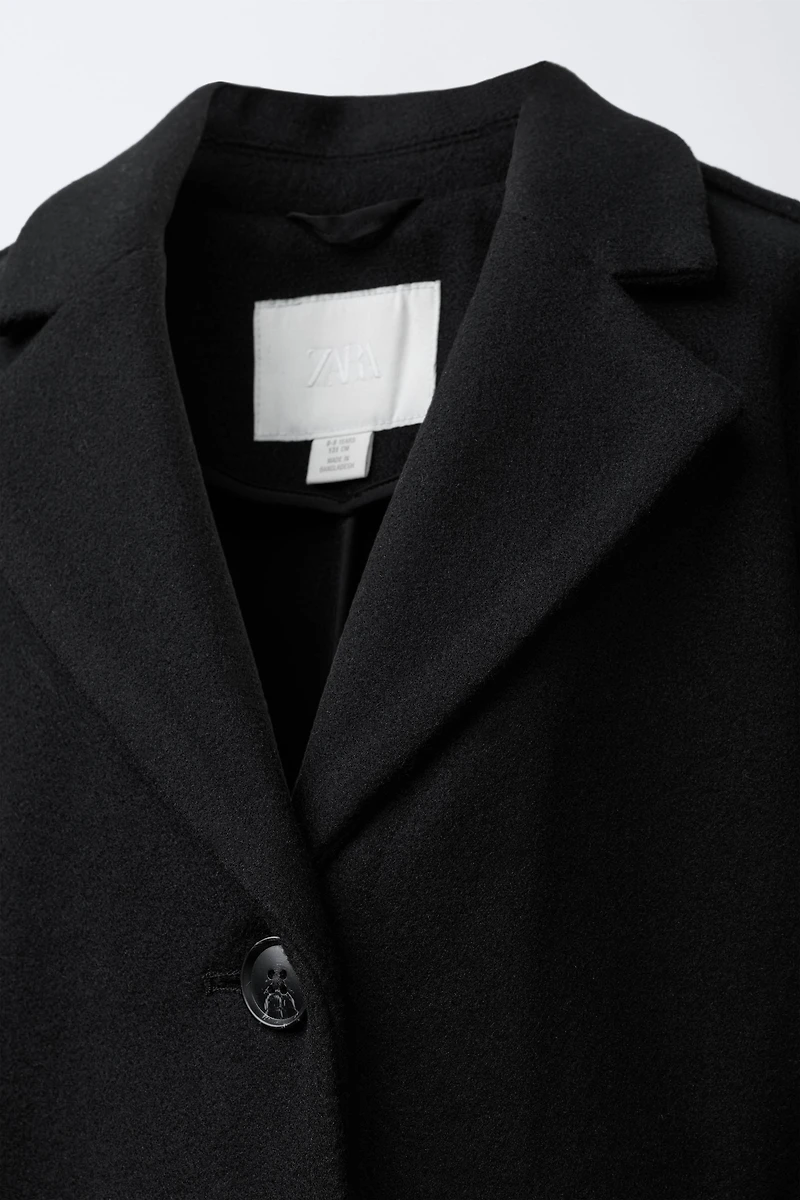 BASIC WOOL COAT