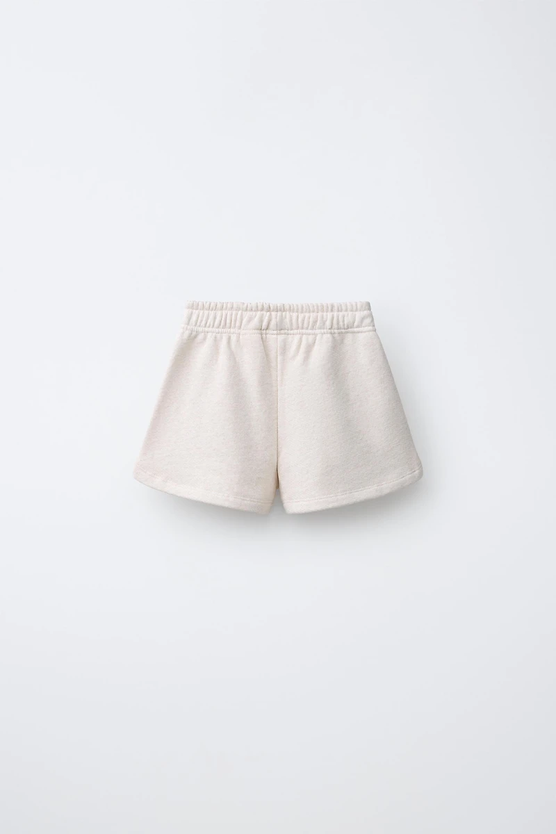 PLUSH JOGGING SHORTS