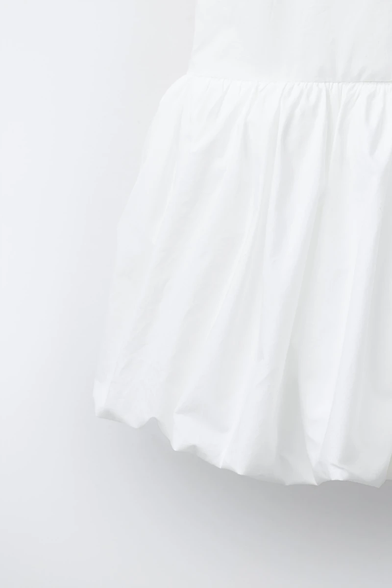 JEWEL FLOWER HALTER NECK DRESS
