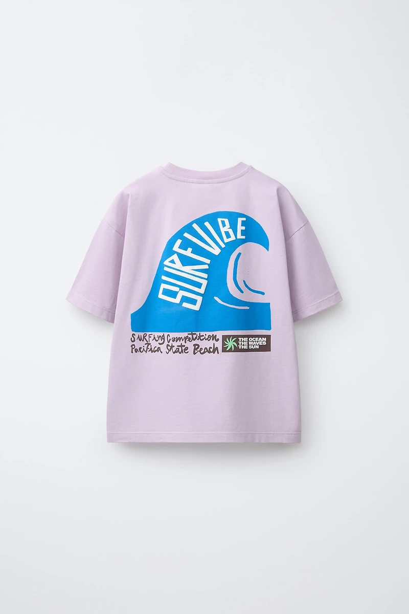 SURF PRINT T-SHIRT