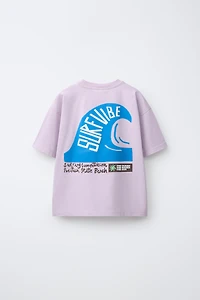SURF PRINT T-SHIRT