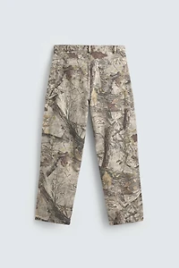 PANTALON COUVREUR IMPRIMÉ ABSTRAIT