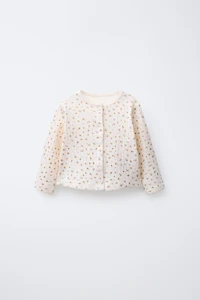 FLORAL PRINT CARDIGAN, BODYSUIT & LEGGING SET