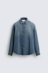 RELAXED FIT DENIM SHIRT
