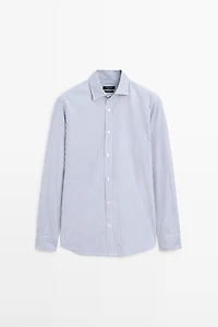 100% cotton regular fit Oxford shirt
