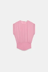 COMBINATION GEORGETTE TOP