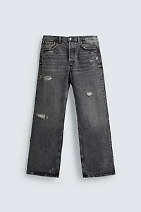 WIDE FLARE FIT JEANS