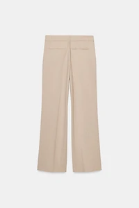 PINSTRIPE STRAIGHT LEG PANTS