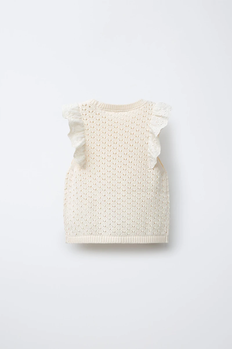 LACE KNIT TOP