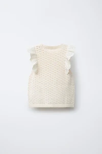 LACE KNIT TOP