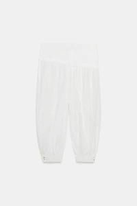 ZW COLLECTION EMBROIDERED BLOOMER PANTS