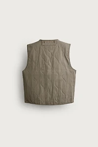 GILET DÉLAVÉ SURPIQÛRES
