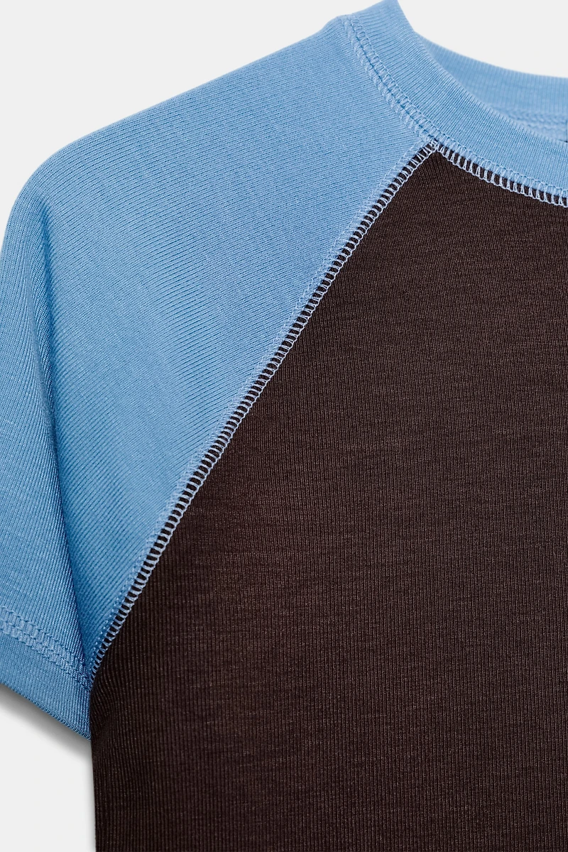 SHORT SLEEVE RAGLAN T-SHIRT