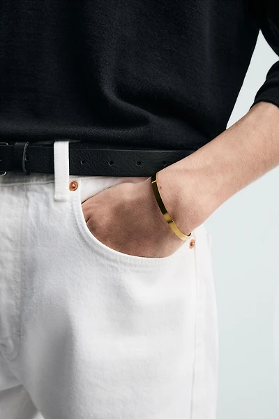 BRACELET RIGIDE EN ACIER INOXYDABLE
