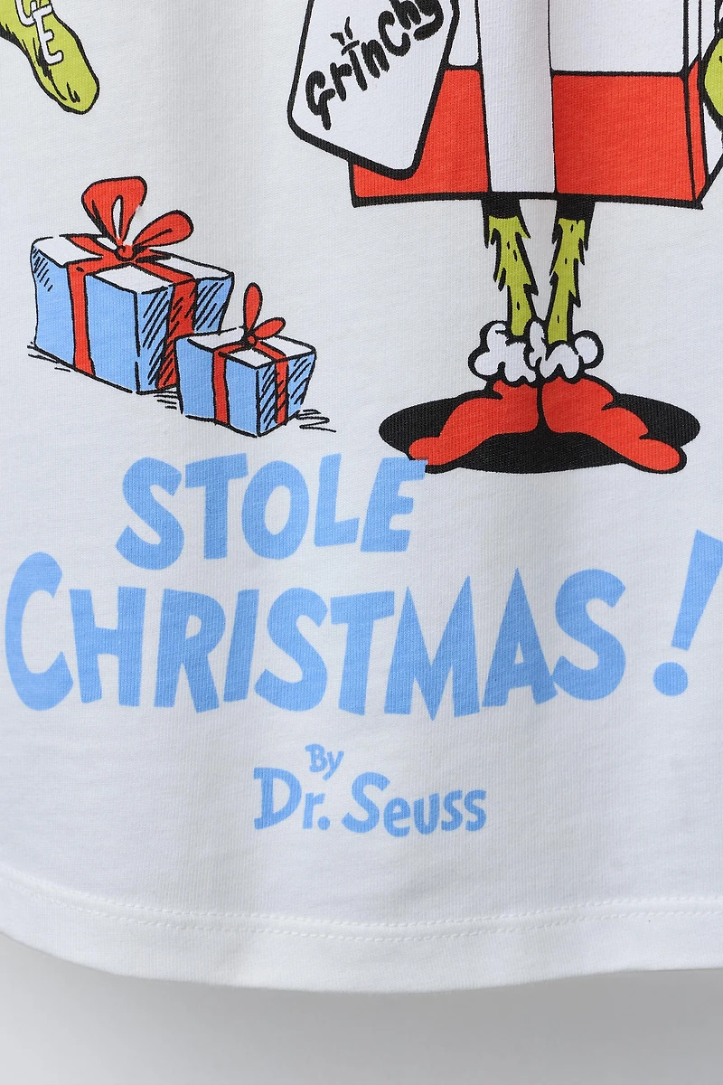 THE GRINCH ™ DR. SEUSS ENTERPRISES © PRINTED T-SHIRT