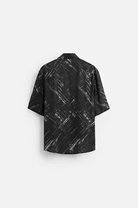 RELAXED FIT SATIN SHIRT