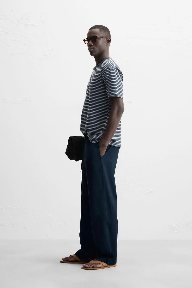 SWEAT JACQUARD RAYÉ