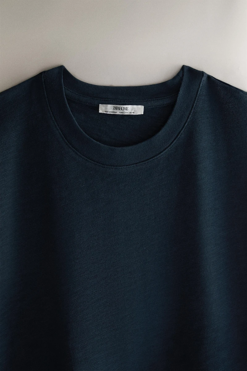 SHORT SLEEVE COTTON T-SHIRT