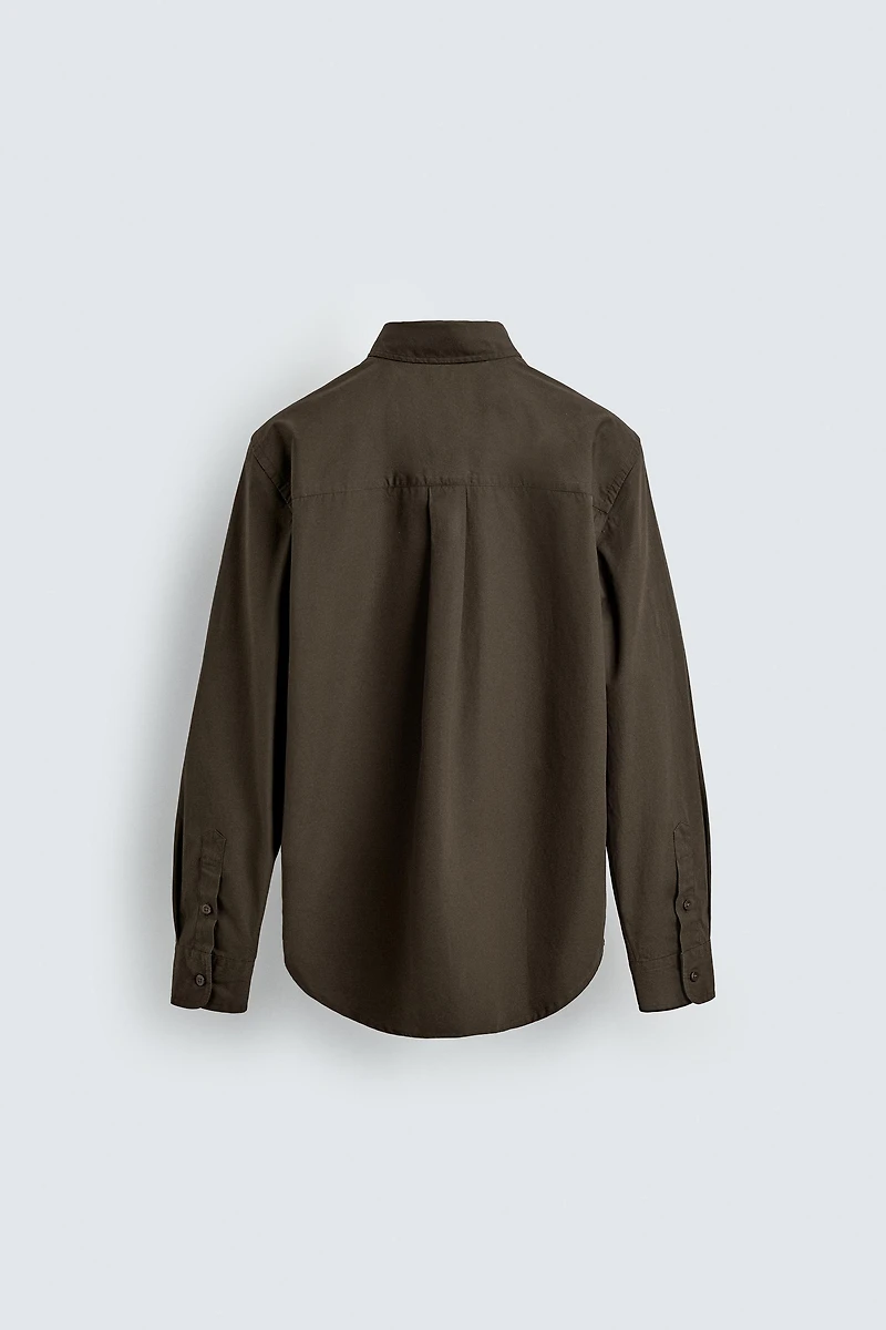CHEMISE REGULAR FIT POPELINE