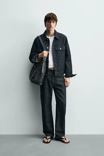 VESTE EN JEAN BASIQUE