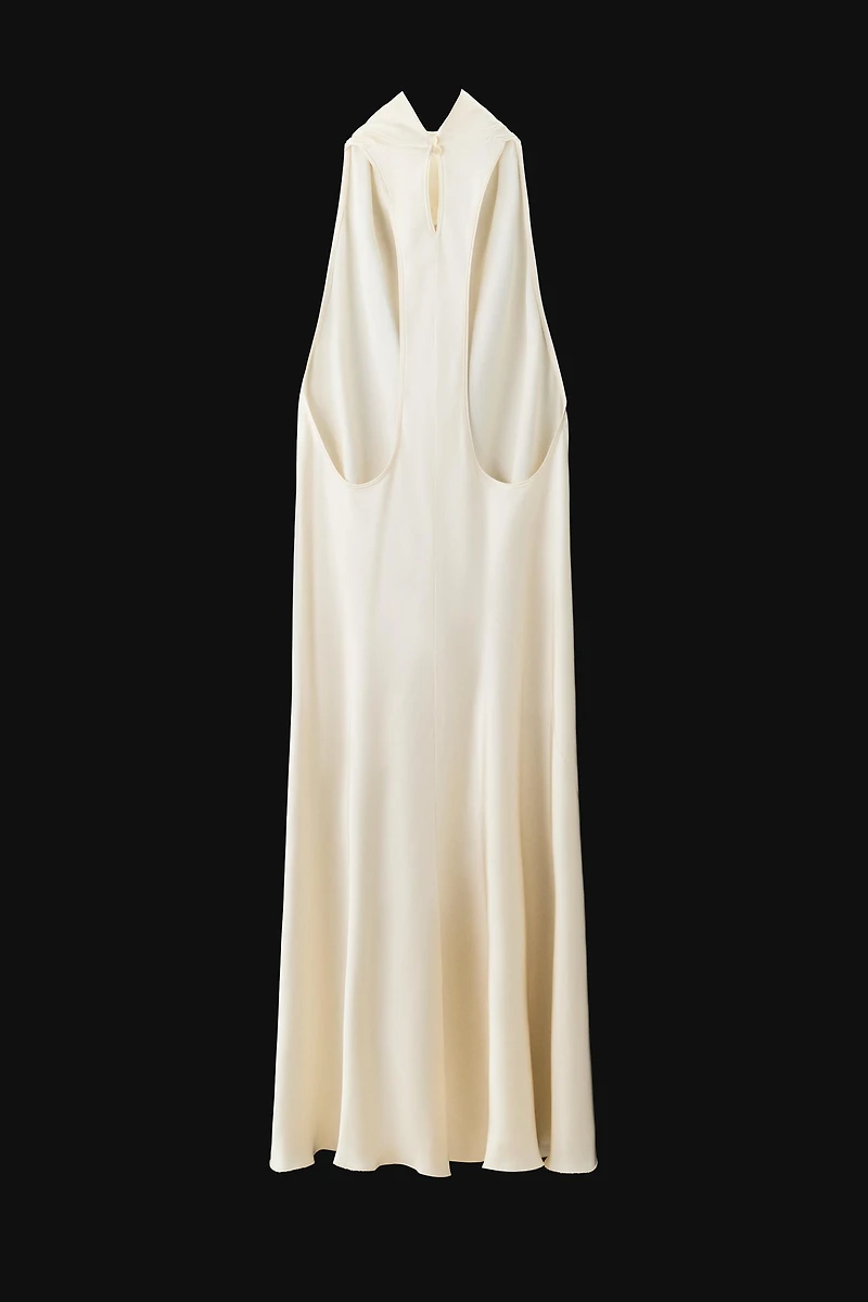 ROBE MI-LONGUE AVEC ENCOLURE AMÉRICAINE ZW COLLECTION