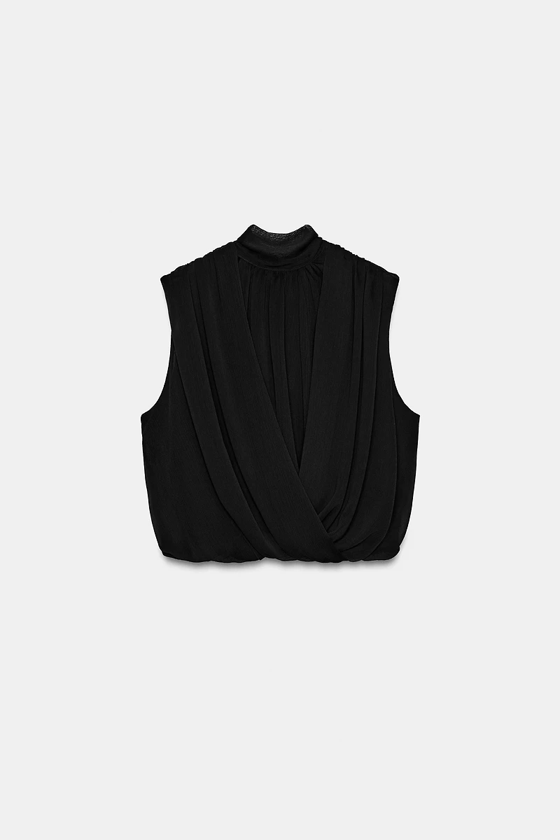 DRAPED BALLOON TOP