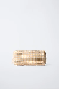 GINGHAM TOILETRY BAG