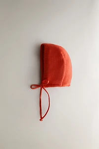 BABY KNIT BONNET