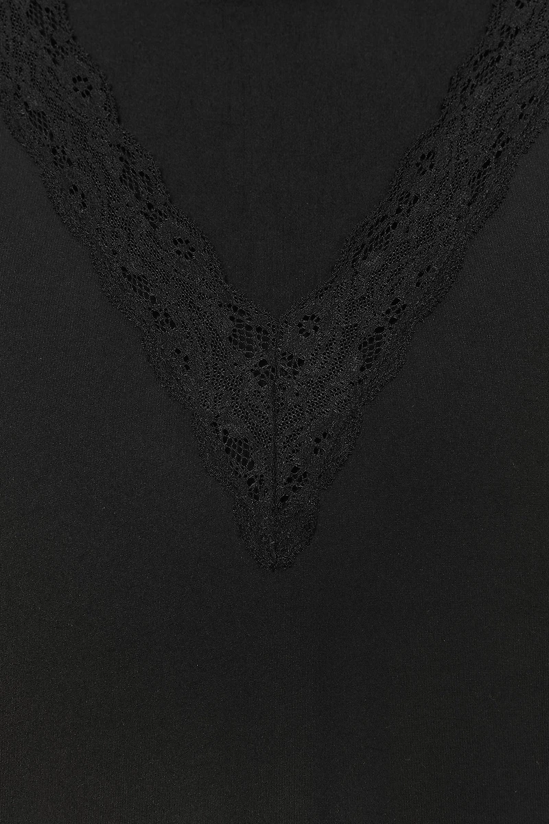 LACE POLYAMIDE BODYSUIT