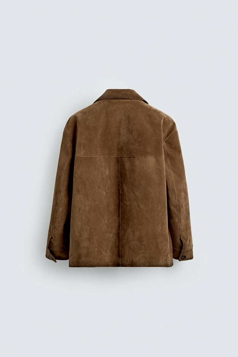 LIMITED EDITION SUEDE LEATHER JACKET