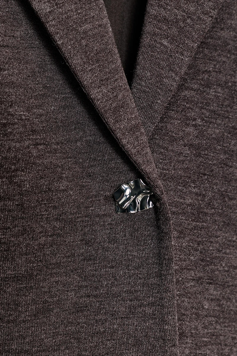 GILET À BOUTON