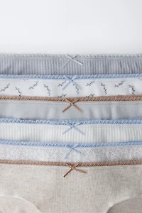 6-14 YEARS/ SIX-PACK OF PRINTED UNDERWEAR