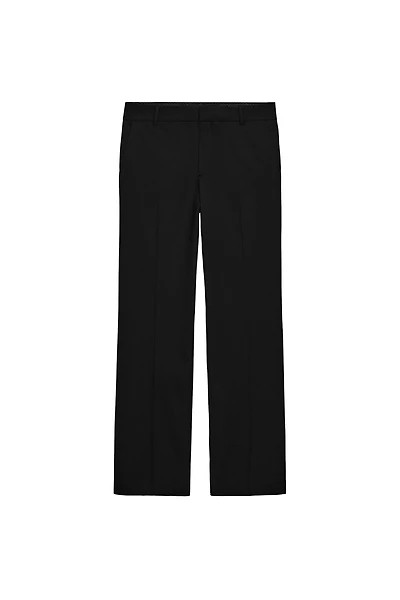 PANTALON DROIT TAILLE BASSE ZW COLLECTION