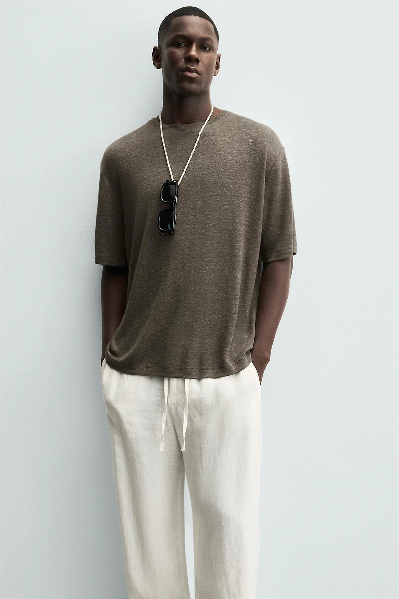 T-SHIRT CHANVRE - VISCOSE