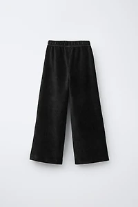WIDE LEG CORDUROY PANTS