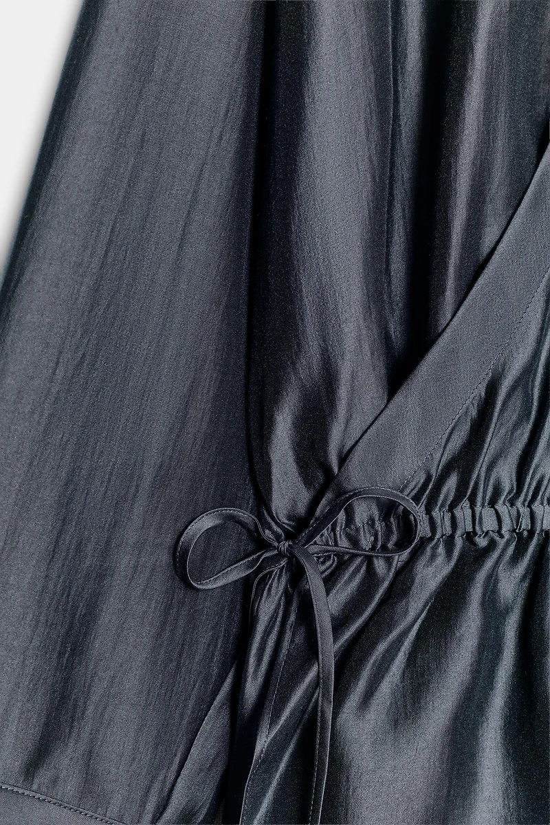 ZW COLLECTION FLOWY WRAP BLOUSE