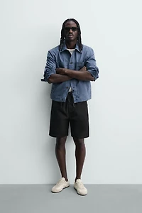 WASHED RELAXED FIT SHORTS