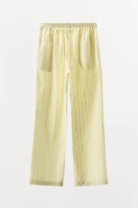 STRIPED PAJAMA PANTS