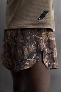 TREE PRINT RUNNING SHORTS