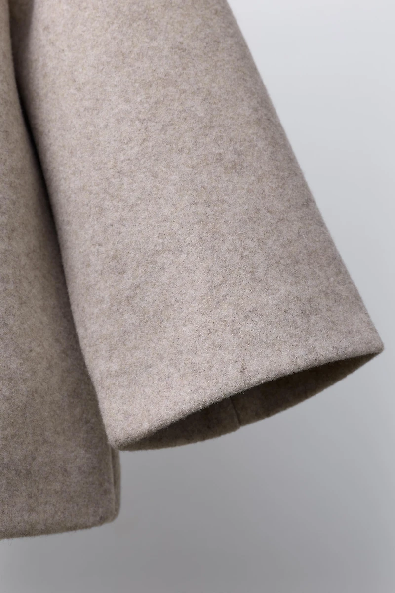 MANTEAU EN DRAP