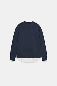 SWEAT MOLLETON BIMATIÈRE