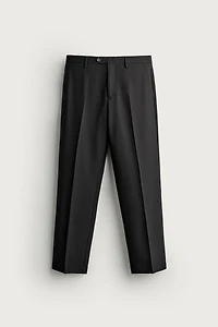100% WOOL SUIT PANTS